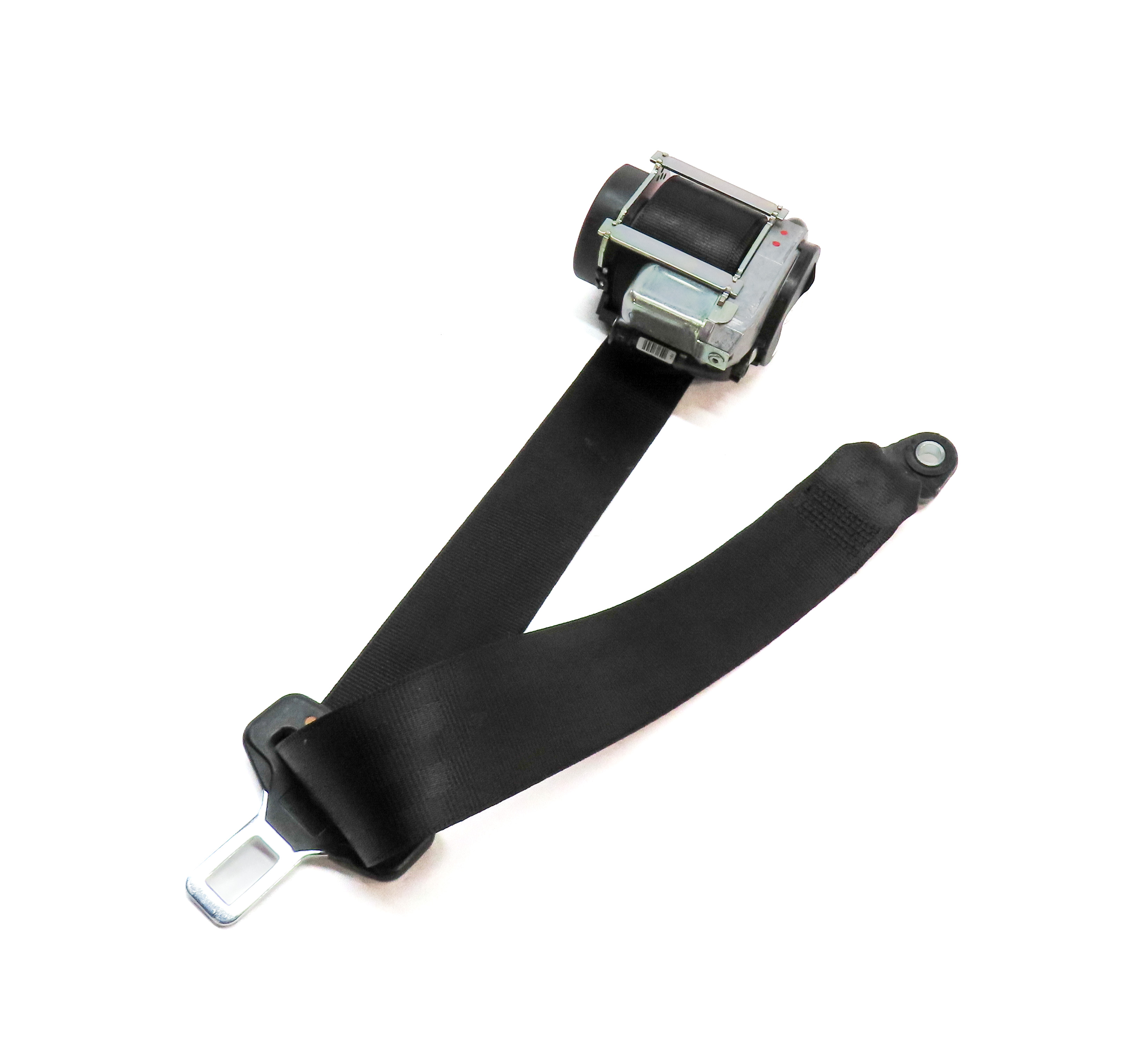 2014 RANGE ROVER SPORT (L494) REAR 2ND ROW LEFT SEAT SEATBELT RETRACTOR (Black) — exact item pictured